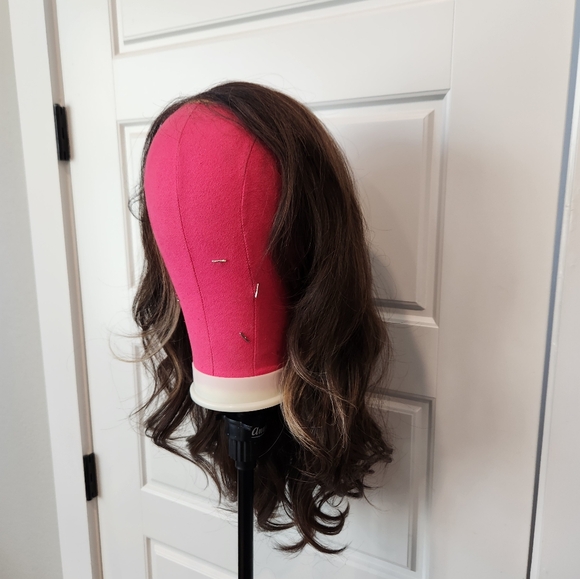 Brown Balayage Synthetic Wig - Picture 2 of 8